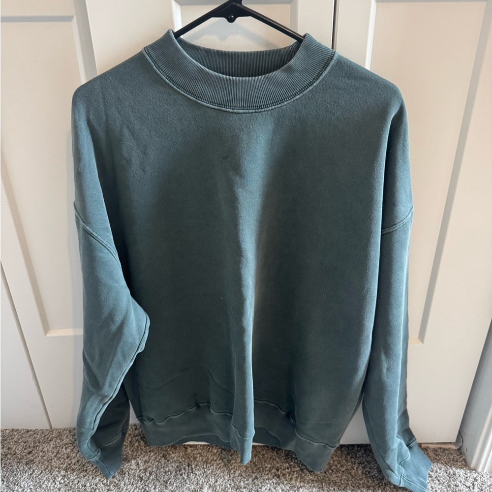Abercrombie & Fitch Oversized Gray Sweatshirt